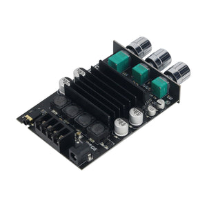 ZK-XPSM Stereo Bluetooth Amplifier Module 150W*2 Bluetooth 5.0 Amplifier Board Adjusts Treble Bass