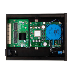 LHY Audio 220V 5 Port Gigabit Switch Network Switch Hifi Audio LPS &amp; OCXO Switch Linear DC Powered