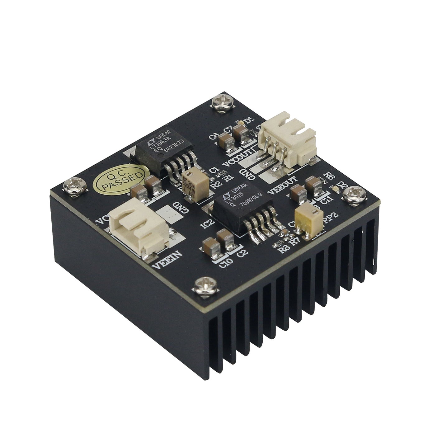 LT1963 LT3015 LDO Voltage Regulator DC-DC Precision Linear Module Board Low Noise with Heat Sink