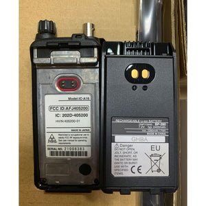 IC-A16 VHF Air Band Transceiver Analog Walkie Talkie 3W-5W with Communication Distance of 3km-5km for ICOM