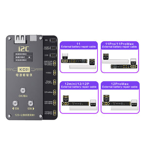 KC01 for i2C Battery Repair Kit with 11/11Pro/11ProMax and 12/12mini/12Pro/12ProMax External Battery Repair Wiring