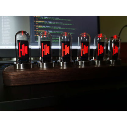 IPS Black Walnut D'ESIGN RGB Light Electronic Tube with Adjustable Brightness and Professional Operational Amplifier Chip