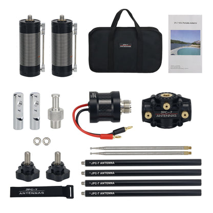 JPC-7 Multi-band Antenna Portable Shortwave Antenna with Carry Bag For Outdoor Uses