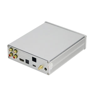 White DA10 Dual Core ES9038 DSD512 Bluetooth 5.1 USB Decoder HiFi DAC Headphone Amplifier without USB Sub Card Version