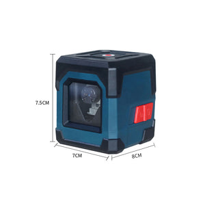 Hanmatek LV1G Green Light Mini Laser Level Meter Infrared Crossing Laser Level Meter with 10M Transmitting Distance