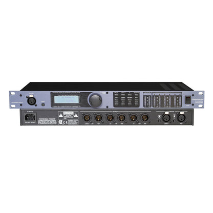 PA DSP Digital Audio Processor 2 in 6 out Complete Equalization &amp; Loudspeaker Management System