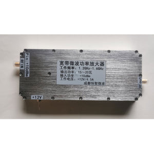 1.2GHz-1.6GHz 15-20W Broadband Microwave Power Amplifier RF Power Amp Microwave Amplifier Module