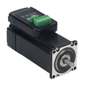 57-100 Back Head Closed-loop All in One Stepper Motor Support Simple PLC Mode and JOG Inching Mode