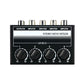 CX400 Stereo Mini Audio Mixer 4-Channel RCA Input and 1-Channel Output with Passive Circuit Design