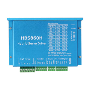 HBS860H Hybrid Servo Driver for Servo Closed Loop Stepper Motor