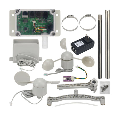 IoT 51WS5 Weather Station Data Network Sharing Support APRS Wind Speed Wind Direction Rainfall