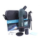 BOSSDUN 25-75x70 HD Spotting Scope BAK4 Zoom Monocular Army Green with Tripod for Watching Wildlife