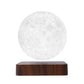 14CM/5.5&quot; Floating Moon Lamp Levitating Light Night Lamp Gift Base Printed with Dark Wood Grain
