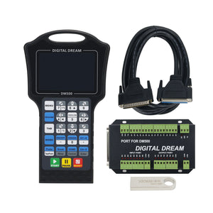 DM500 4-axis CNC Handle Motion System with Suspension Controller Support USB Flash Drive