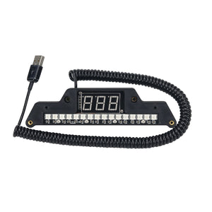 Simplayer SIM Racing Wheel PC USB Digital Speedometer Display Speed Meter for Thrustmaster TSPC