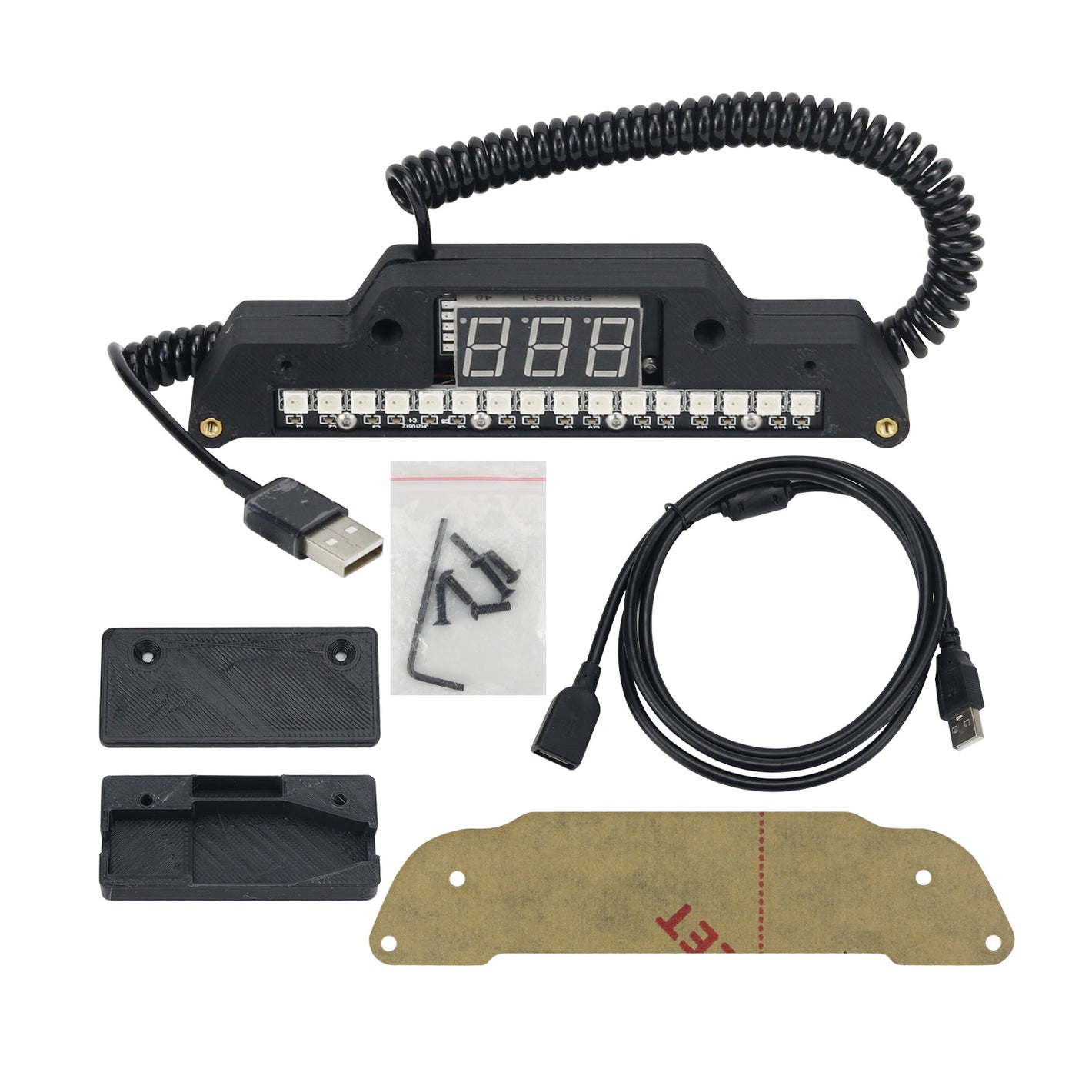 Simplayer SIM Racing Wheel PC USB Digital Speedometer Display Speed Meter for Thrustmaster TSPC