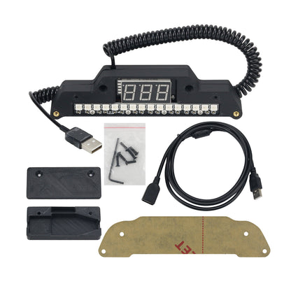 Simplayer SIM Racing Wheel PC USB Digital Speedometer Display Speed Meter for Thrustmaster TSPC