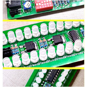 LH230-DK 16.7&quot; 120-LED Spectrum Display Rhythm Light without Shell Supports Sound &amp; Wired Control