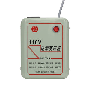 220V to 110V 3000VA Step down Voltage Converter Transformer for Electrical Appliances below 1500W