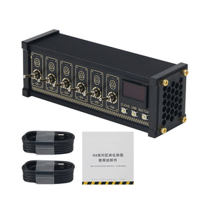 Eleksmaker NK4 ELEKS USB Switch Hub 6 Port USB Hub with OLED Screen to Display Voltage and Power