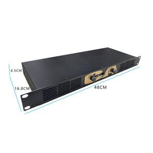 CA 600Wx2 Professional Power Amplifier Digital Power Amp Two Channel Amplifier for Disco Performance