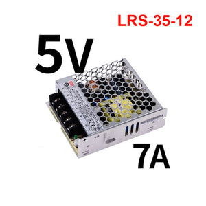 Mean Well LRS-35-5 5V 7A 35W PC Power Supply Unit PSU Switching Power Supply with Single Output