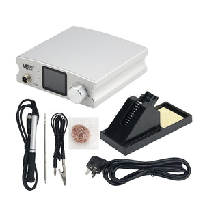 MaAnt T12R 220V 120W Intelligent Soldering Station Timed Sleep 1.8&quot; Screen for Phone PC Repair