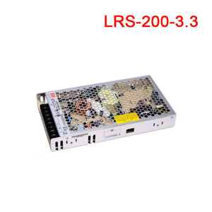 Mean Well Power Supply LRS-200-3.3 3.3V 40A 132W PC Power Supply Unit PSU Switching Power Supply