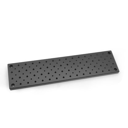 400x100x12mm/15.7x3.9x0.5" Dual-density Optical Breadboard Aluminum Alloy for Optical Experiments