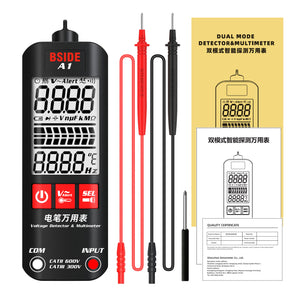 BSIDE A1 Dual Mode Voltage Detector &amp; Multimeter NCV Meter with Color Display for Electricians