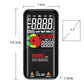 BSIDE S11 Rechargeable Smart Multimeter Tester AC DC Voltage Resistance Capacitance Tester Black