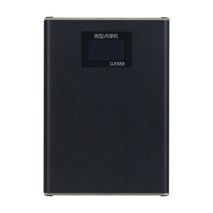 GX588 Portable 18650 Battery Spot Welder Spot Welding Machine Set With OLED Display For 0.2MM Strip