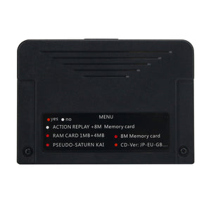 NEW-ALL-IN-ONE Direct Reading Card + Acceleration Card + Memory Card for SEGA SATURN Pseudo KAI Games