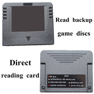 NEW-ALL-IN-ONE Direct Reading Card Gaming Accessory for SEGA SATURN SD Card Pseudo KAI Games Video