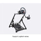 ARTcockpit X Folding Steering Wheel Stand Holder Bracket for Logitech Thursmaster Simagic Racing Simulator Gaming Wheel