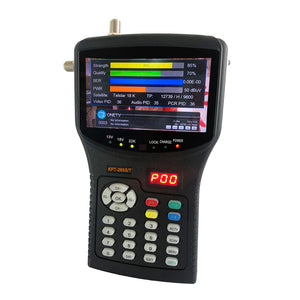 KPT-265S/T 4.3&quot; Combo Satellite Finder Satellite Signal Finder (S2+T2+C) &amp; Audio Video Input Monitor