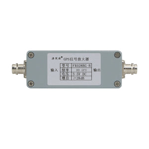 Mushroom Antenna Beidou GPS Timing Antenna (BNC Connector) w/ Signal Amplifier Feeder Extension Cable