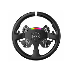 MOZA CS Racing Wheel Racing Steering Wheel 13&quot; Racing Rim with Aviation Grade Aluminum Alloy Frame