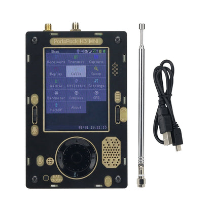 PortaPack H3 SE &amp; HackRF One R9 V2.0.0 Full-Featured SDR Built-in Barometer Compass GPS Receiver