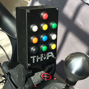 Simplayer TH8A Racing Control Box SIM Racing Control Box Carbon Fiber Panel for PC Thrustmaster TH8A