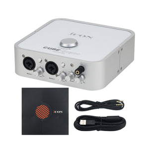 CUBE 4NANO Dyna External Sound Card K Song Live Sound Card Cellphone Live Streaming Gadget for iCON