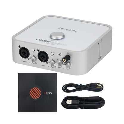 CUBE 4NANO Dyna External Sound Card K Song Live Sound Card Cellphone Live Streaming Gadget for iCON