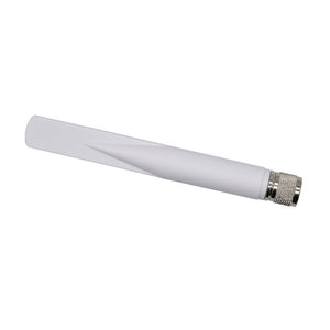 1PCS White N Male Connector GSM/3G/4G/5G Omnidirectional Antenna 600 - 6000MHz Rubber Duck Antenna with High Gain