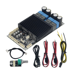 BDM9 TPA3255 2 x 300W Bluetooth 5.0 Power Amplifier Board Stereo Support Treble and Bass Adjustment