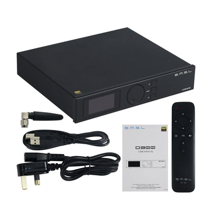 SMSL D300 USB DAC Bluetooth 5.0 DAC High Resolution DSD512 DAC Decoder Lossless Hifi Sound Quality