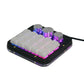 HamGeek Macro Custom Keyboard Mechanical Keyboard (Black Shell &amp; RGB Light) with 15 Keys + 3 Knobs