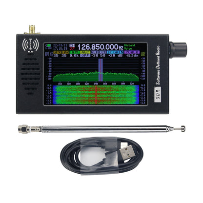 HamGeek DSP-01 SDR Radio Receiver DSP Digital Demodulation CW/AM/SSB/FM/WFM with 4.3&quot; IPS LCD