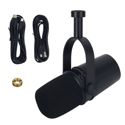 MV7 USB/XLR Podcast Microphone Dynamic Microphone Wired Mic for Professional Recording Livestreaming