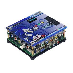 HamGeek GBSC Converter GBS Control Retro Video Game Signal Converter Game Accessory (Button Version)