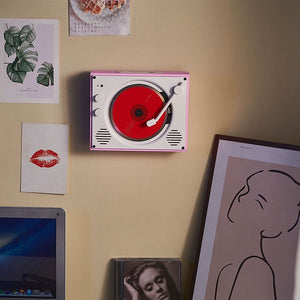 Rechargeable Bluetooth CD Player Portable CD Player Bluetooth Speaker Birthday Present Purple